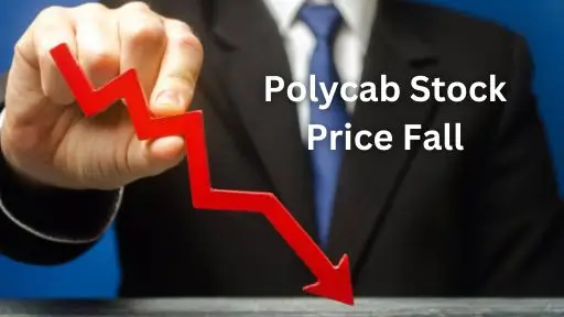 polycab share price fall news in hindi